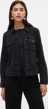 Vero Moda Jeansjacke "VMZORICA LS DENIM JACKET MIX NOOS", mit leichten Destroyed Effekten