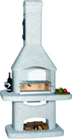 WELLFIRE Grillkamin "Nova Quatro", BxTxH: 110x73x215 cm