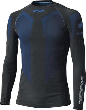 Held 3D-Skin Cool Damen Funktionsshirt langarm schwarz/blau M Damen