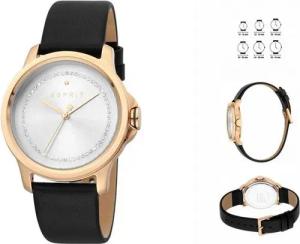 Esprit Quarzuhr Esprit Amen Armbanduhr Damenuhr ES1L147L0035 Analog Leder