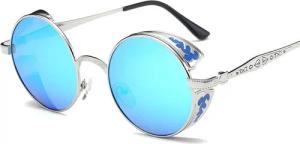 PACIEA Sonnenbrille Damen Herren Rundrahmen UV Schutz Polarisiert Mode