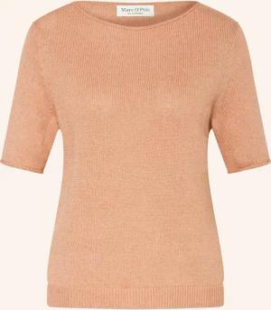 Marc O'Polo Strickshirt mit Leinen