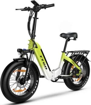 DOTMALL E-Bike Cityrad 20 Zoll TTGO 250W36V20Ah Schneemobil/City E-bike mit fetten Reifen