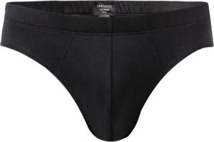HANRO Herren Slip schwarz Sea Island Baumwolle unifarben