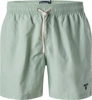 Barbour Herren Badeshorts grün Mikrofaser unifarben