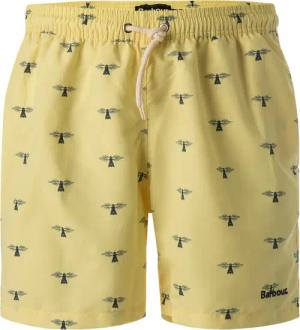 Barbour Herren Badeshorts gelb Mikrofaser