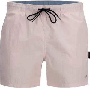 NAPAPIJRI Herren Badeshorts rosa Mikrofaser unifarben