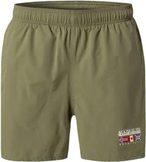 NAPAPIJRI Herren Badeshorts grün Baumwolle & Mix unifarben