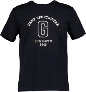 Gant Herren T-Shirt schwarz