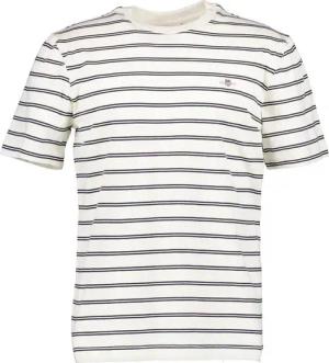 Gant Herren T-Shirt beige,weiß gestreift