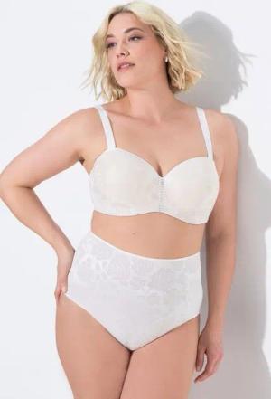 Ulla Popken Slip TRUYOU Maxislip Spitze Mikrofaser