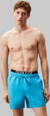 Calvin Klein Swimwear Badeshorts MEDIUM DOUBLE WB mit Logo