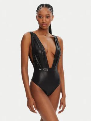 Balmain Badeanzug BKBU72140 Schwarz