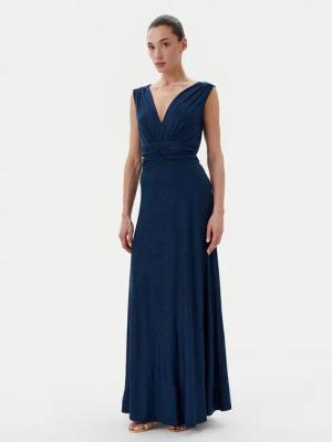 Rinascimento Abendkleid CFC0122393003 Dunkelblau Regular Fit