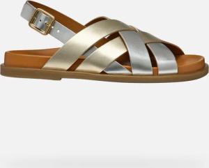 GEOX Schuhe Adelash Dame Silber/hellgold