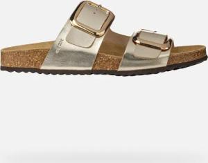 GEOX Schuhe Brionia R Dame Hellgold