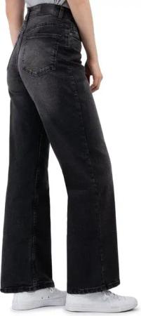 SUBLEVEL Weite Jeans Damen Jeans High Waist weiter Schnitt bequem und dehnbar