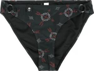 Black Premium by EMP Bikini-Unterteil - Bikini Pants With Celtic Prints - S bis XXL - für Damen - Größe S - schwarz