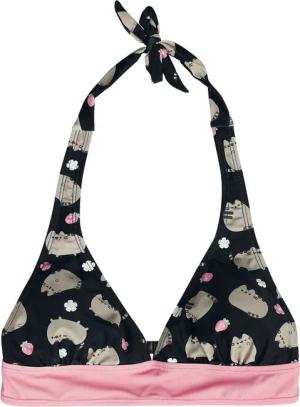 Pusheen Bikini-Oberteil - Strawberry - S bis XXL - für Damen - Größe S - multicolor - EMP exklusives Merchandise!