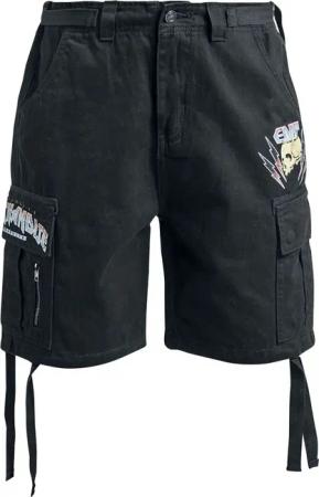 EMP Stage Collection Short - EMP Merchandise Girl Shorts - 27 bis 31 - für Damen - Größe 28 - schwarz