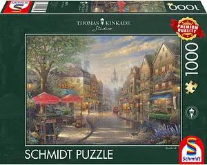 Schmidt Thomas Kinkade Café in München Puzzle, 1000 Teile