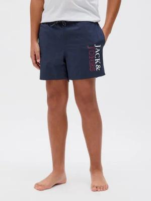 Jack & Jones Junior Badeshorts JPSTMAUI JJSWIM DOUBLE LOGO AKM SN JNR