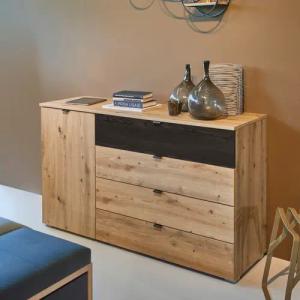 rauch Kombikommode "Kommode Sideboard Schubladenkommode Türenkommode APOLLON", mit 1 Tür und 4 Schubladen, 1 Schublade in Absetzung MADE IN GERMANY