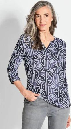 GOLDNER Schlupfbluse Jerseybluse