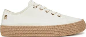 Tommy Hilfiger Espadrilles Vulc Espadrille Sneaker FW0FW08404 Weiß
