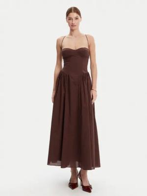 BARDOT Abendkleid 59786DB Braun Regular Fit