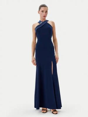 Rinascimento Abendkleid CFC0019847002 Dunkelblau Regular Fit