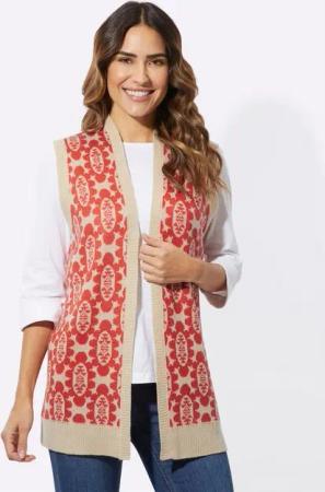 Sieh an! Strickjacke Strickweste