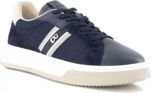 BOGNER Herren Sneaker blau Glattleder