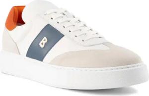 BOGNER Herren Sneaker weiß Glattleder