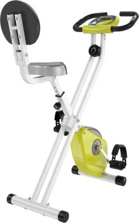 HOMCOM Fahrradtrainer weiß Stahl