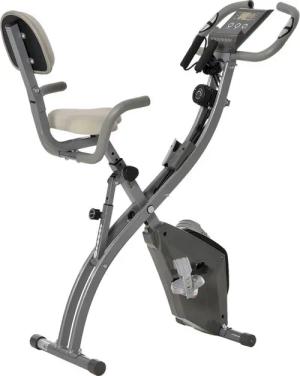 HOMCOM Fahrradtrainer grau Kunststoff B/H/L: ca. 51x115x97 cm