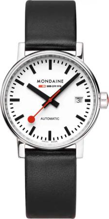Mondaine MSE.35610.LBV Damenuhr Evo2 Automatik 35mm 5ATM