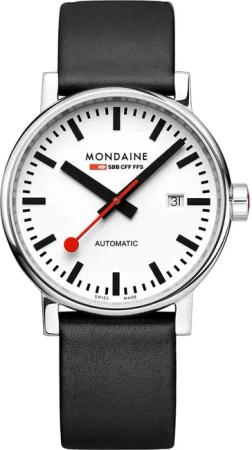 Mondaine MSE.40610.LBV Herrenuhr Evo2 Automatik 40mm 5ATM