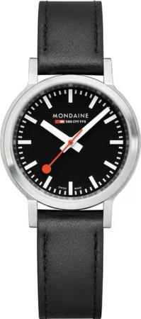 Mondaine MST.34020.LBV.SET Damenuhr Stop2go 34mm 3ATM
