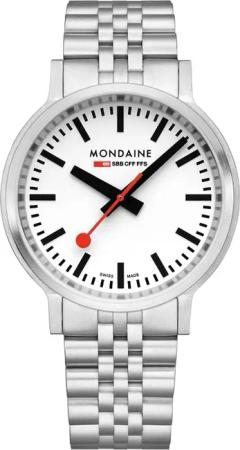 Mondaine MST.4101B.SJ.2SE Herrenuhr Stop2go 41mm 3ATM