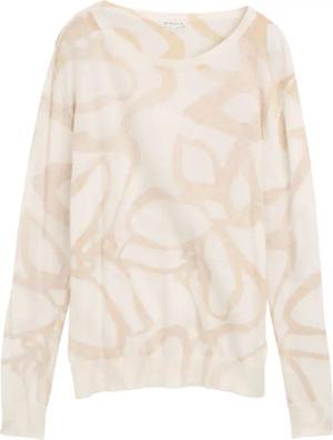 TOM TAILOR Damen Strickpullover mit Muster, braun, Geblümt, Gr. XXXL