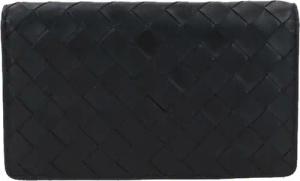 Bottega Veneta - Bottega Veneta Intrecciato Leather Pouch - Größe ONE SIZE - schwarz