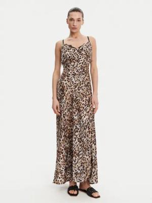 Guess Abendkleid W5GT10 WF1T2 Braun Slim Fit
