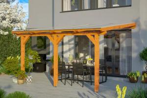 Skanholz Terrassendach "Bormio"