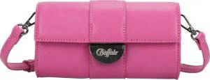 Buffalo Clutch "Curve Night", mit dekorativem Clip-Metallverschluss