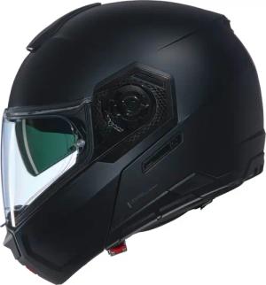 Nolan N90-3 n-com Classico Nero mattschwarz #302 S