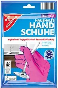 GUT&GÜNSTIG unisex Einmalhandschuhe rosa Größe S, 1 St.