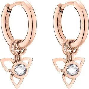Tamaris Paar Creolen Tamaris Damen-Creolen Edelstahl 1 Zirkonia (Paar)