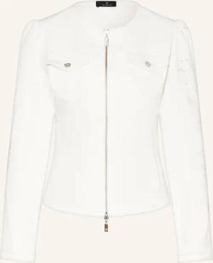 monari Jeansjacke mit Schmucksteinen