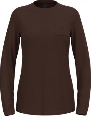 Odlo Damen Merino 200 Pocket Crew Neck Longsleeve